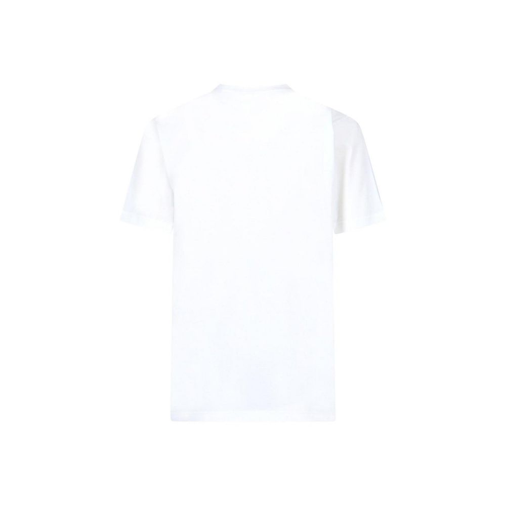 Burberry White Cotton T-Shirt