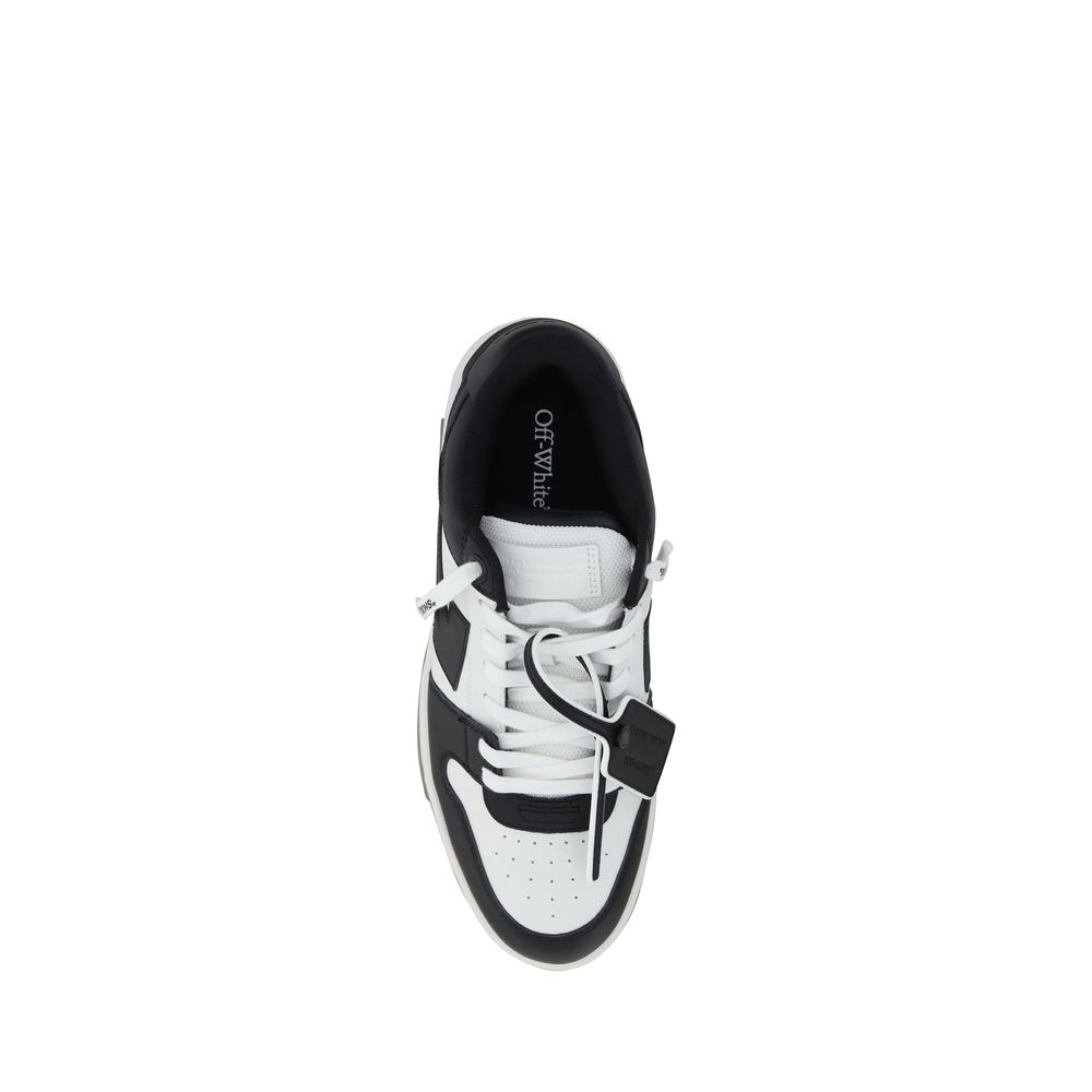 Off-White Black Rubber Low Top Sneakers