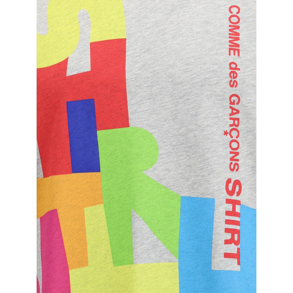 Comme Des Garçons Gray Cotton T-Shirt