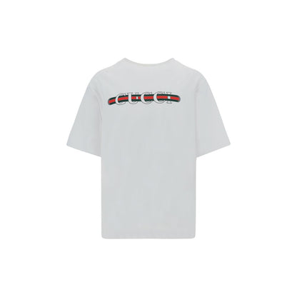 Gucci White Cotton T-Shirt