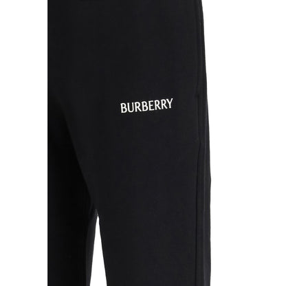 Burberry Black Cotton Joggers (Workout Pants)
