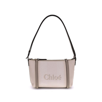 Chloé Cream Cotton Shoulder Bag