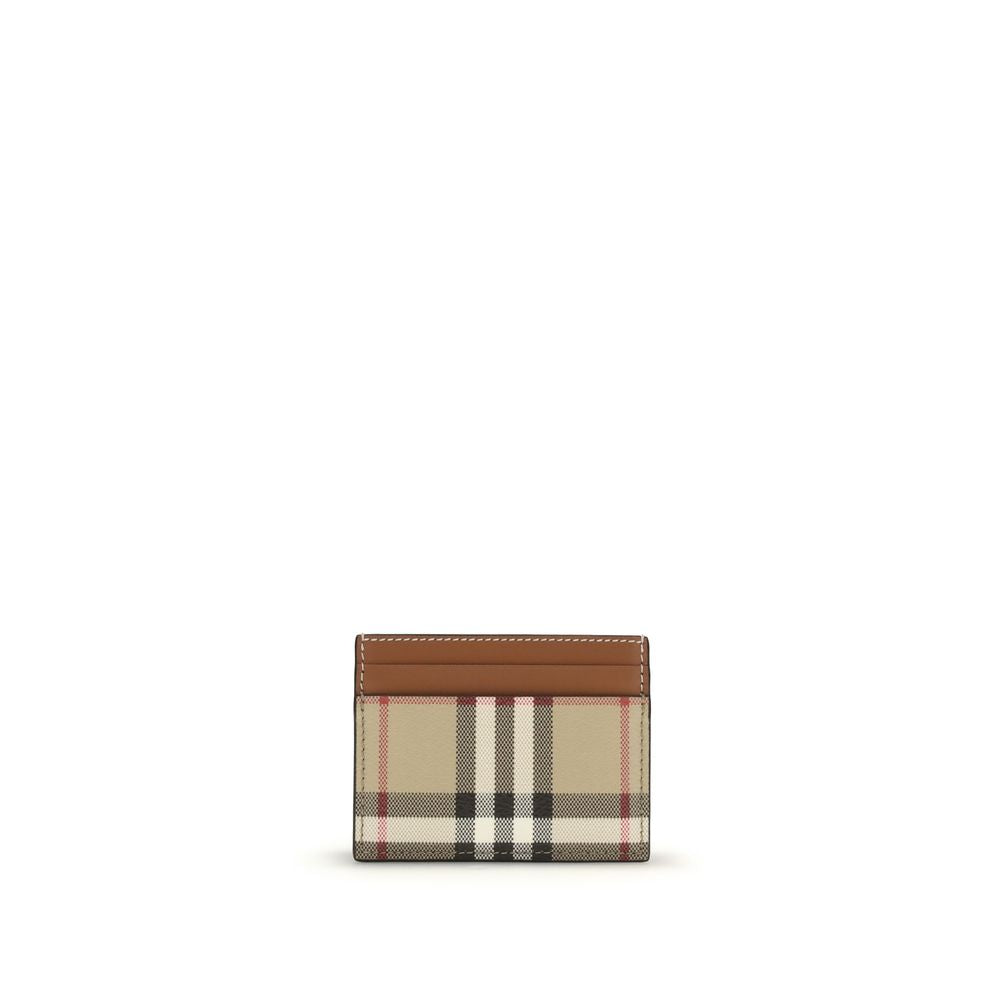 Burberry Beige Calf Leather Bos Taurus Wallet