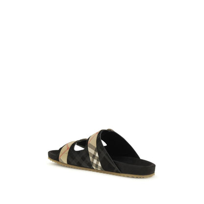 Burberry Multicolor Calf Leather Bos Taurus Sandals