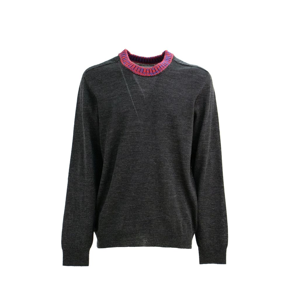 Maison Margiela Gray Wool Sweatshirt