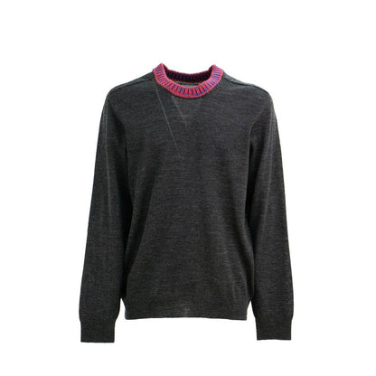 Maison Margiela Gray Wool Sweatshirt