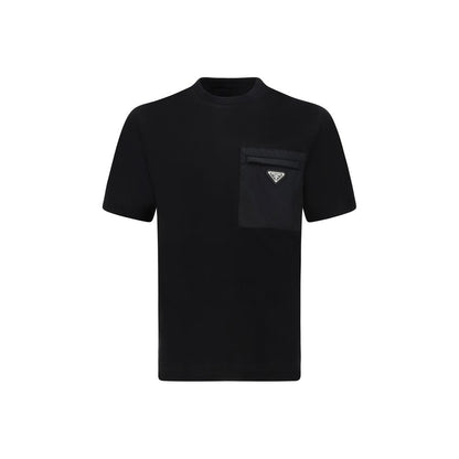 Prada Black Cotton T-Shirt