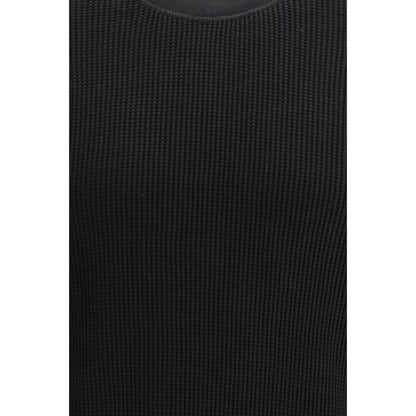 Stone Island Black Cotton Sweatshirt