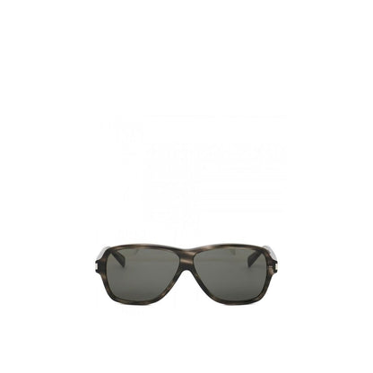 Saint Laurent Gray Acetate Sunglasses