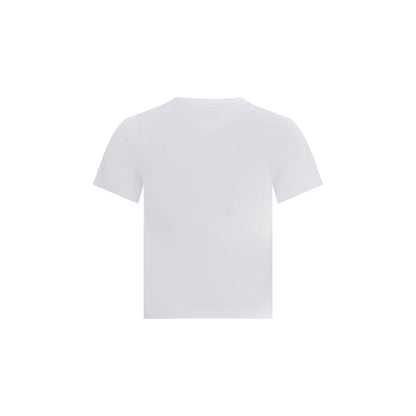 Ami Paris White Cotton T-Shirt