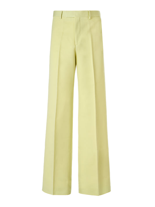 Gucci Lime Yellow Polyester Pants