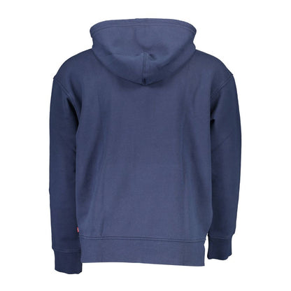 Levi's Blue Cotton Men Sweatshirt