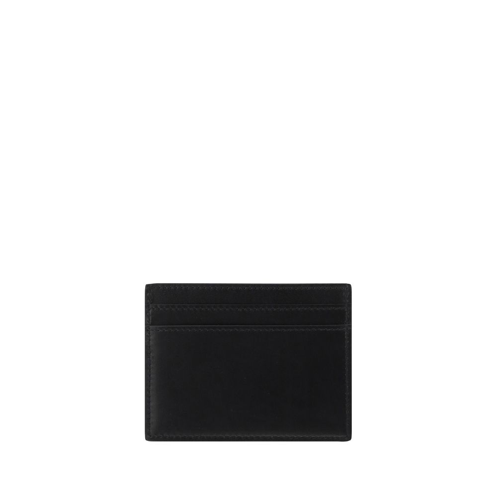 Saint Laurent Black Calf Leather Bos Taurus Wallet