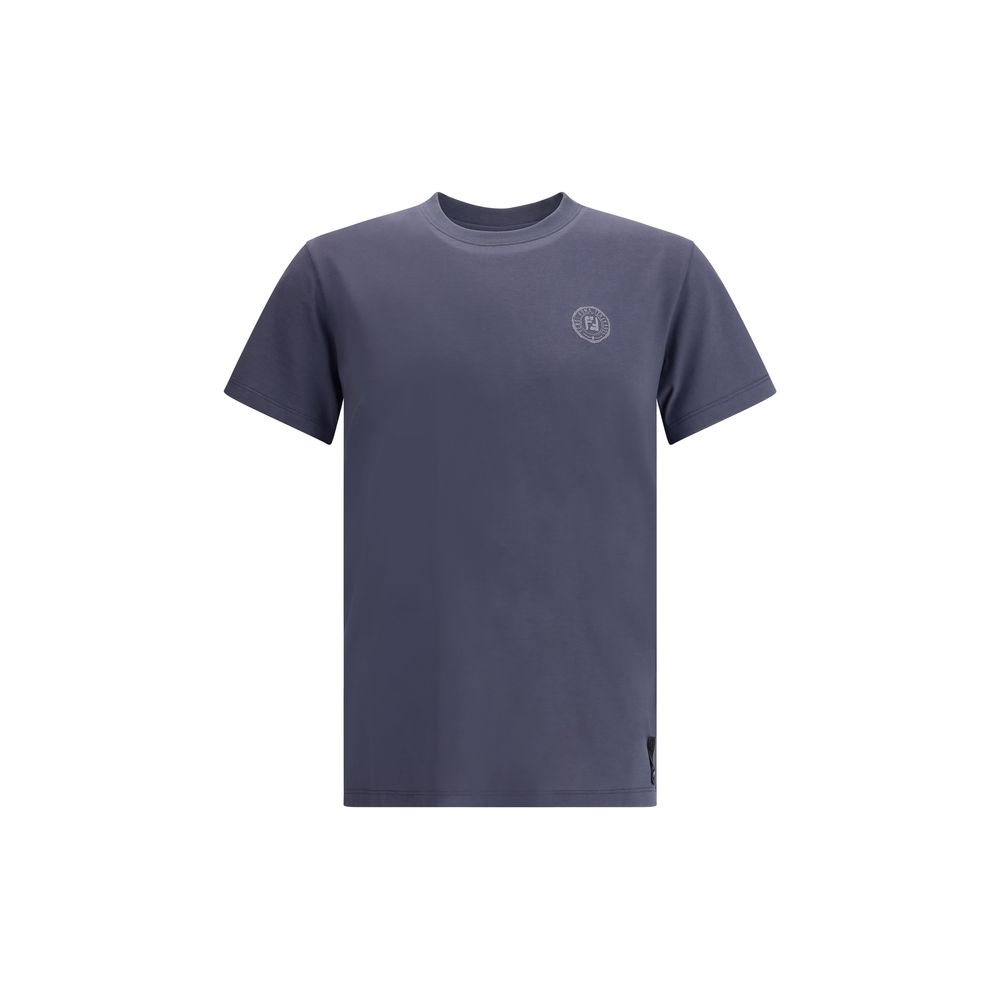 Fendi Blue Cotton T-Shirt