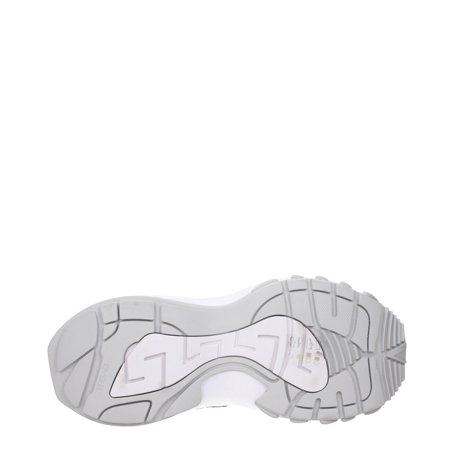 Versace Gold Fabric Low Top Sneakers