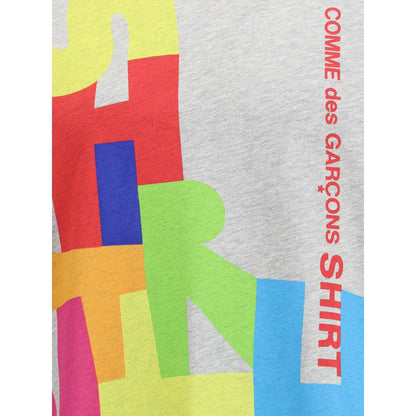 Comme Des Garçons Gray Cotton T-Shirt