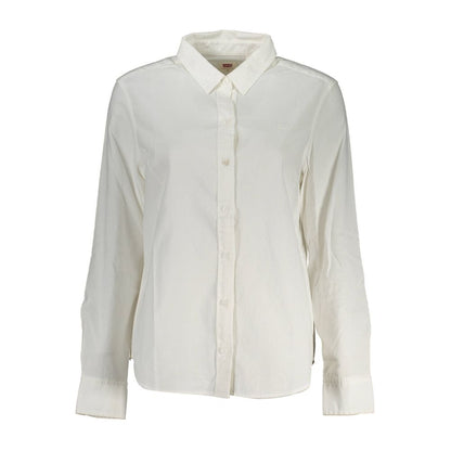 Levi's Bianco Cotton Women Shirt