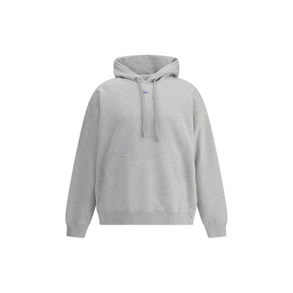 Off-White Gray Cotton Sweatshirt