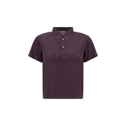 Margiela Multicolor Viscose Polo Shirt