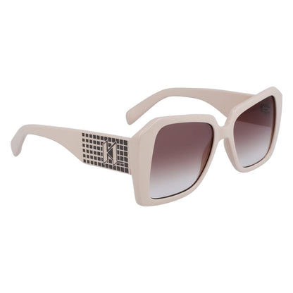 Karl Lagerfeld White Injected Sunglasses