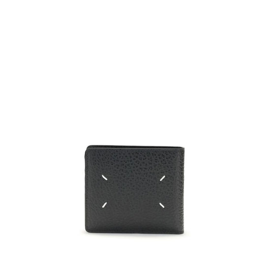 Margiela Black Calf Leather Bos Taurus Wallet