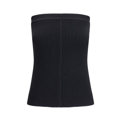 Rick Owens Black Wool Top