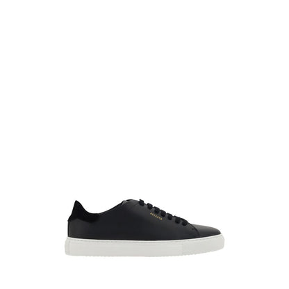 Axel Arigato Black Calf Leather Bos Taurus Low Top Sneakers