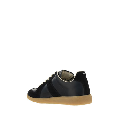 Margiela Black Rubber Low Top Sneakers