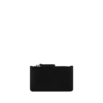 Margiela Black Calf Leather Bos Taurus Wallet