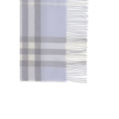 Burberry Light Blue Cashmere Scarf
