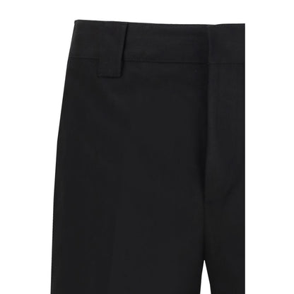 Golden Goose Black Cotton Chino Pants